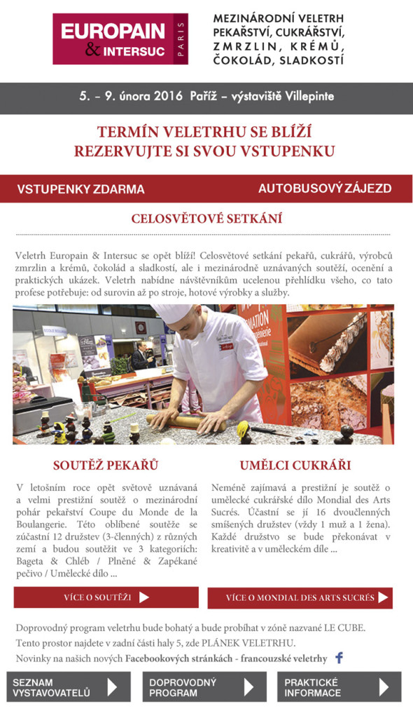 Europain pozvanka